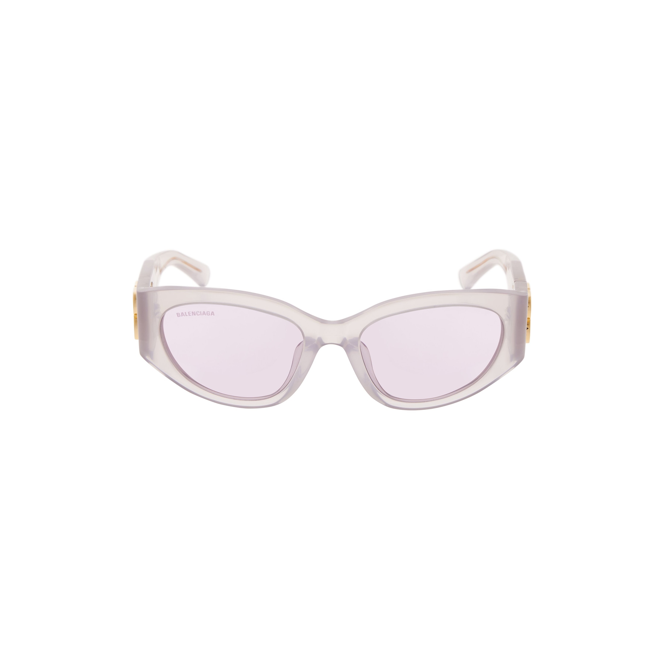 Women’s Bossy Round Af Sunglasses in Light Pink - Image 1
